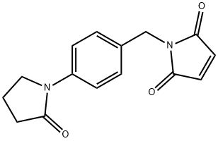 1-[4-(2-oxopyrrolidin-1-yl)benzyl]-1H-pyrrole-2,5-dione Structure