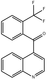 4-(2-Trifluoromethylbenzoyl)quinoline Structure