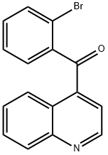 4-(2-Bromobenzoyl)quinoline Structure