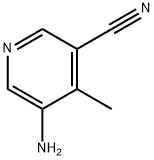 5-Amino-4-methylnicotinonitrile Structure