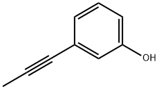 Phenol, 3-(1-propynyl)- (9CI) 结构式