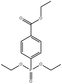 4-(DIETHOXY-PHOSPHORYL)-BENZOIC ACID ETHYL ESTER Structure