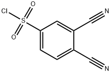 4-(chlorosulfonyl)phthalonitrile Structure