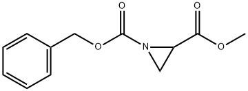 氮丙啶-1,2-二甲酸 1-苄酯 2-甲酯, 170701-87-8, 结构式