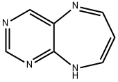 1H-Pyrimido[4,5-b][1,4]diazepine (8CI,9CI) Struktur