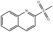 2-甲磺酰基喹啉 结构式