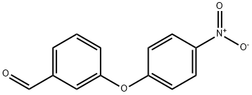 3-(4-Nitrophenoxy)-benzaldehyde Struktur