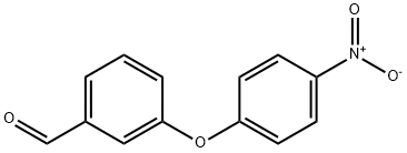 3-(4-硝基苯氧基)苯甲醛 结构式