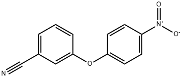 3'-Cyan-4-nitro-diphenylether Struktur