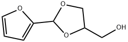 2-(2-Furanyl)-1,3-dioxolane-4-methanol Struktur