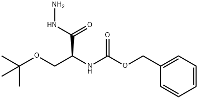 Z-SER(TBU)-NHNH2 结构式