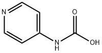 Carbamic acid, 4-pyridinyl- (9CI) 结构式