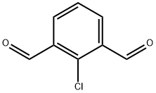 1,3-BENZENEDICARBOXALDEHYDE, 2-CHLORO- Struktur