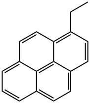1-ETHYLPYRENE Struktur