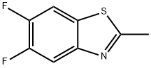 Benzothiazole, 5,6-difluoro-2-methyl- (9CI) Structure