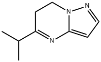 Pyrazolo[1,5-a]pyrimidine, 6,7-dihydro-5-(1-methylethyl)- (9CI) Structure