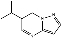 Pyrazolo[1,5-a]pyrimidine, 6,7-dihydro-6-(1-methylethyl)- (9CI) Structure