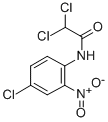 4-CHLORO-2-NITRO-N-DICHLORO ACETYLANILINE,17090-48-1,结构式