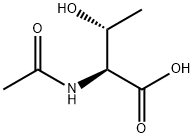 乙酰基-L-苏氨酸, 17093-74-2, 结构式