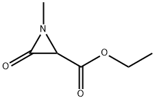 2-Aziridinecarboxylicacid,1-methyl-3-oxo-,ethylester(9CI) Structure