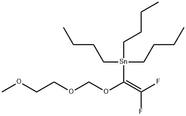 Tributyl[2,2-difluoro-1-(2-methoxyethoxymethoxy)-vinyl]stannane|Tributyl[2,2-difluoro-1-(2-methoxyethoxymethoxy)-vinyl]stannane