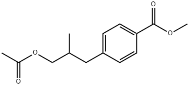 170955-22-3 Benzoic acid, 4-[3-(acetyloxy)-2-methylpropyl]-, methyl ester (9CI)