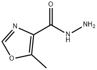 4-Oxazolecarboxylicacid,5-methyl-,hydrazide(9CI) Struktur