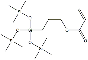 (3-ACRYLOXYPROPYL)TRIS(TRIMETHYLSILOXY)-SILANE Struktur