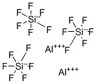 aluminium hexafluorosilicate Struktur