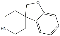 2H-SPIRO[1-BENZOFURAN-3,4'-PIPERIDINE 结构式