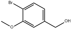 2-溴-5-羟基甲基苯甲醚, 17100-64-0, 结构式