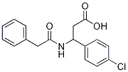 3-(2-phenylacetaMido)-3-(4-chlorophenyl)propanoic acid|4-氯-BETA-[(2-苯基乙酰基)氨基]苯丙酸