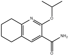 171011-08-8 3-Quinolinecarboxamide, 5,6,7,8-tetrahydro-2-(1-methylethoxy)-