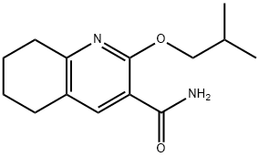 3-Quinolinecarboxamide, 5,6,7,8-tetrahydro-2-(2-methylpropoxy)-|