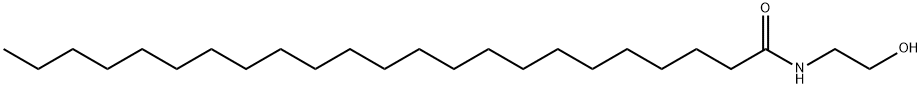 N-(2-Hydroxyethyl)tricosanamide 结构式