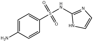 4-アミノ-N-(1H-イミダゾール-2-イル)ベンゼンスルホンアミド 化学構造式
