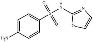 Benzenesulfonamide, 4-amino-N-2-oxazolyl- (9CI) Struktur