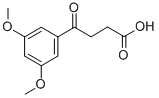 4-(3,5-DIMETHOXYPHENYL)-4-OXOBUTYRIC ACID 结构式