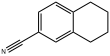 5,6,7,8-Tetrahydronaphthalene-2-carbonitrile Structure