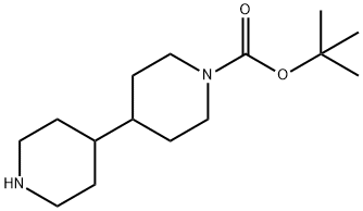 N-BOC-4,4'-BIPIPERIDINE Struktur
