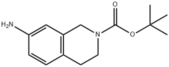 7-AMINO-3,4-DIHYDRO-1H-ISOQUINOLINE-2-CARBOXYLIC ACID TERT-BUTYL ESTER|叔-丁基-7-氨基-3,4-二氢异喹啉-2(1H)-甲酸