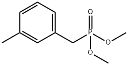 DIMETHYL(3-METHYLBENZYL)PHOSPHONATE Struktur