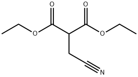 Diethyl 2-(cyanomethyl)malonate Structure