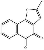 2-Methylnaphtho[1,2-b]furan-4,5-dione Struktur