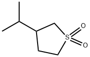 Thiophene, tetrahydro-3-isopropyl-, 1,1-dioxide (8CI) Struktur