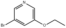 3-ブロモ-5-エトキシピリジン 化学構造式