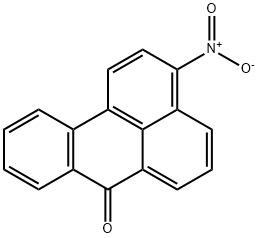 3-ニトロベンゾアントロン 化学構造式