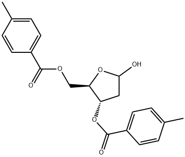 2-DEOXY-5-O-(4-PHENYLBENZOYL)-D-ERYTHRO-PENTOFURANOSE Struktur