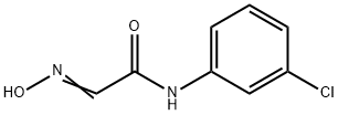N-(3-氯苯基)-2-(羟基亚氨基)乙酰胺 结构式