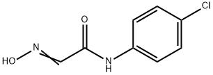 N-(4-氯苯基)-2-(羟基亚氨基)乙酰胺,17122-56-4,结构式